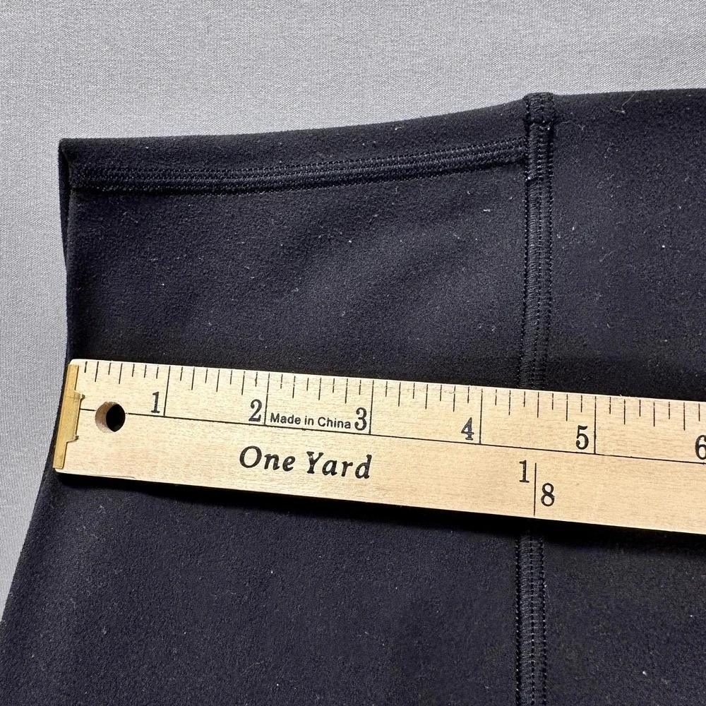 Lululemon Leggings Womens 8 Black High Rise Ankle Yoga Athletic Stretch Gym
